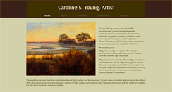 Desktop Screenshot of carolinesyoungart.com